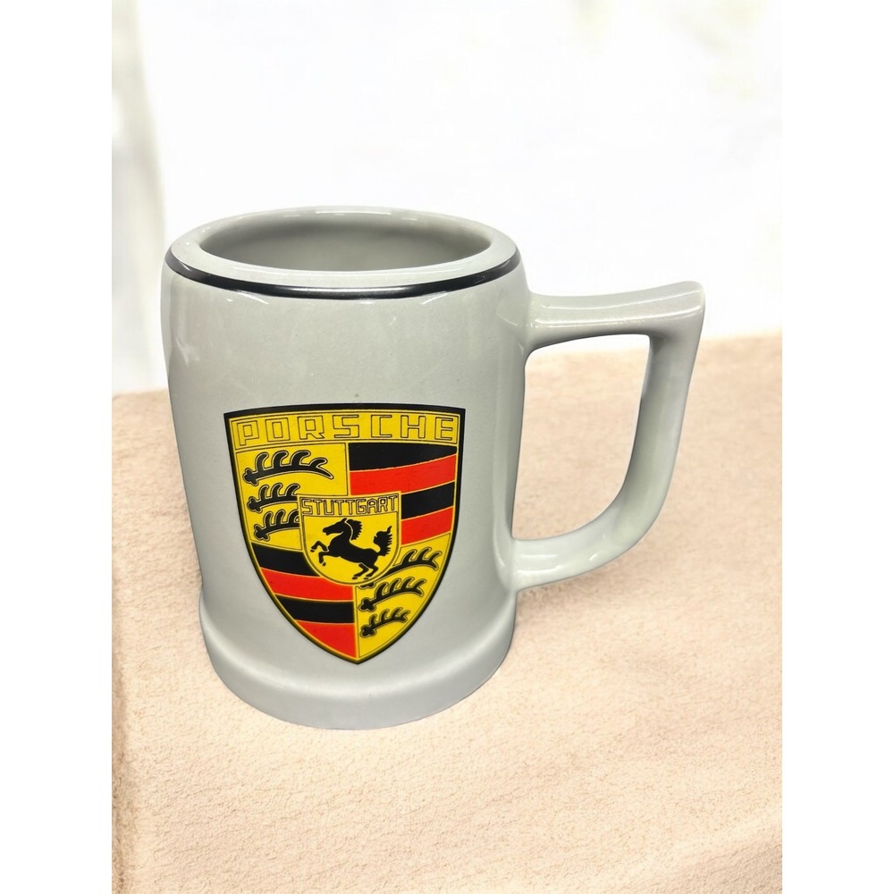 Ceramic Porsche Crest‎ Mug 11 oz